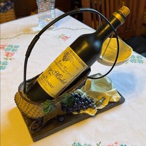 Decorative Wine Bottle Candle Holder by Yankee Candle